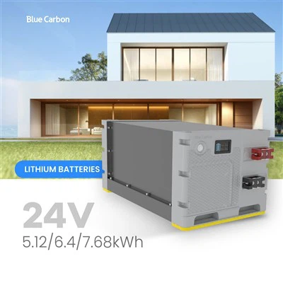 Blue Carbon 24V LiFePO4 rafhlöðupakka 10 ára ábyrgð